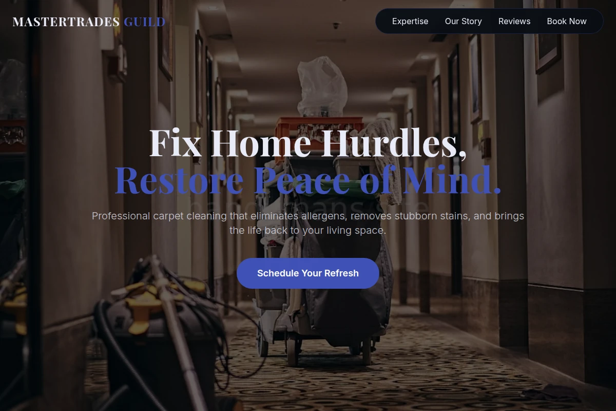Ladder Carpet Cleaning