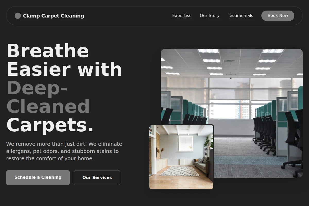 Clamp Carpet Cleaning
