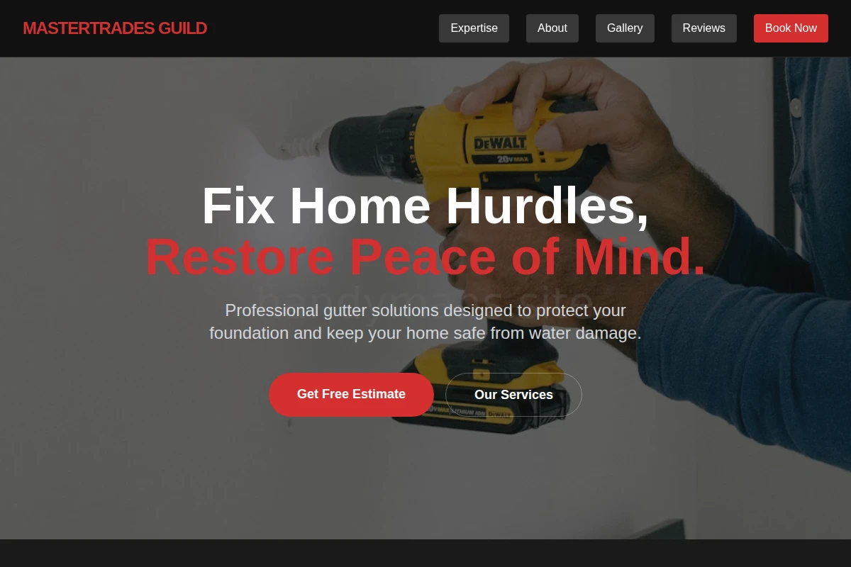 Gutter Home Repair