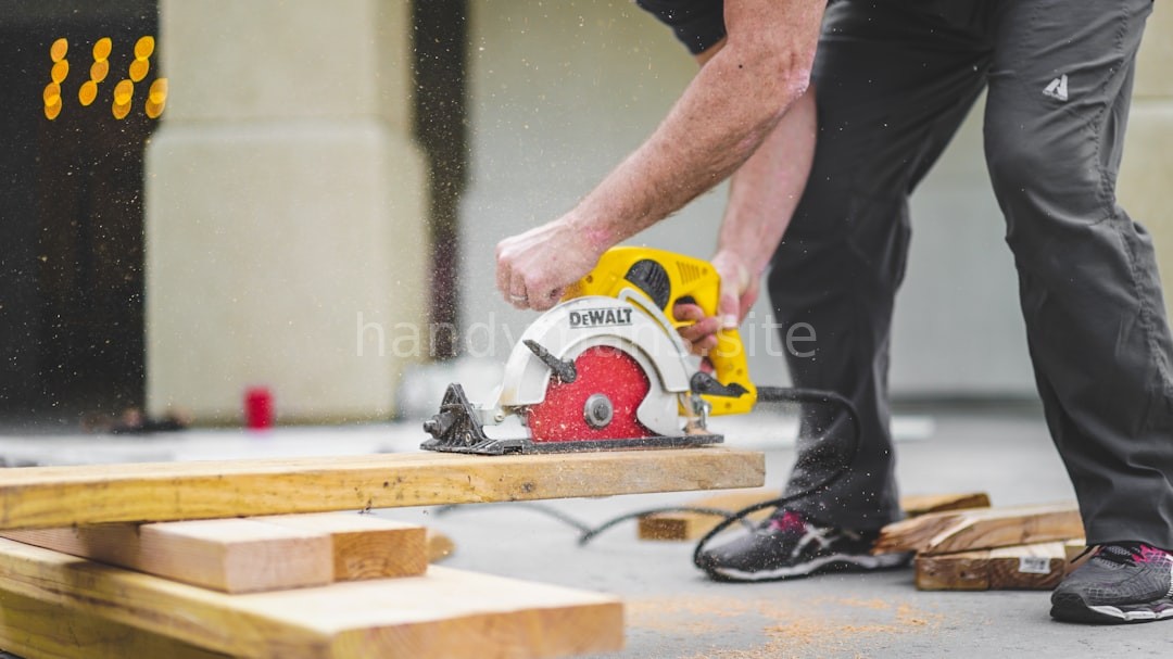 Professional Handyman at work